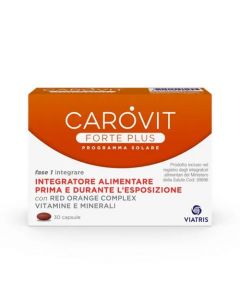 CAROVIT FORTE PLUS | Integratore Solare 30 CPS | CAROVIT