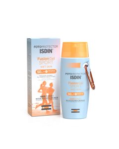 Fusion Gel Sport Wet Skin SPF 50+ 100 ml | Ultra-leggero Rinfrescante | ISDIN Fotoprotector