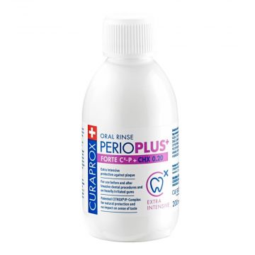 Perio Plus Forte 0,2% 200 ml | Collutorio alla Clorexidina | CURAPROX